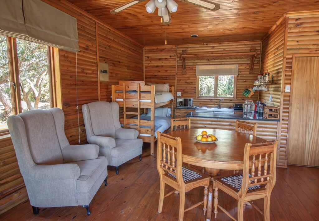Sunbird Chalet - Wild Olive Guest Farm Living Area