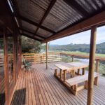 Sunbird Chalet - Wild Olive Guest Farm Verandah with Goukou River View