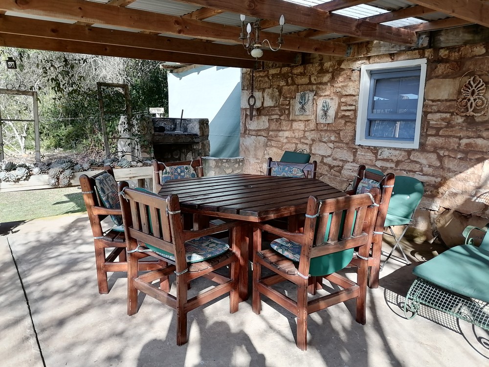 Wild Olive Guest Farm the Appletree Cottage Verandah